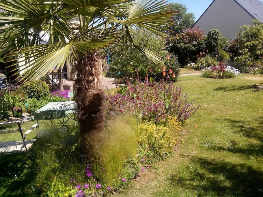 Maison familiale sur la CÔTE D’ÉMERAUDE Lancieux Exterior foto
