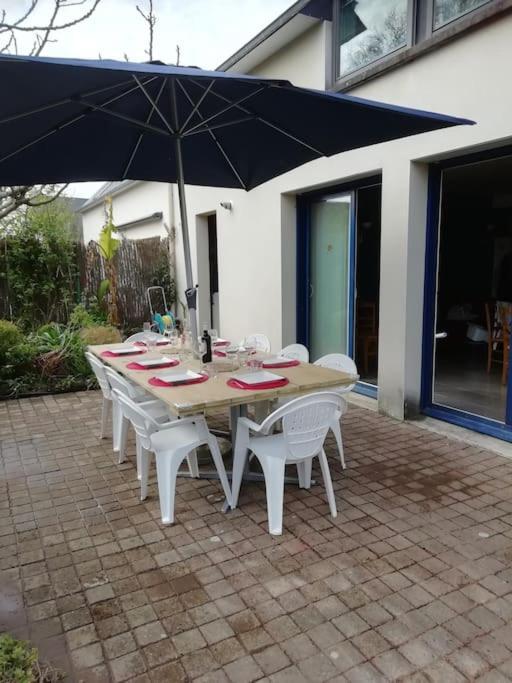 Maison familiale sur la CÔTE D’ÉMERAUDE Lancieux Exterior foto